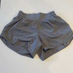 Lulu Hotty Hot Shorts II Long 4" - Grey *